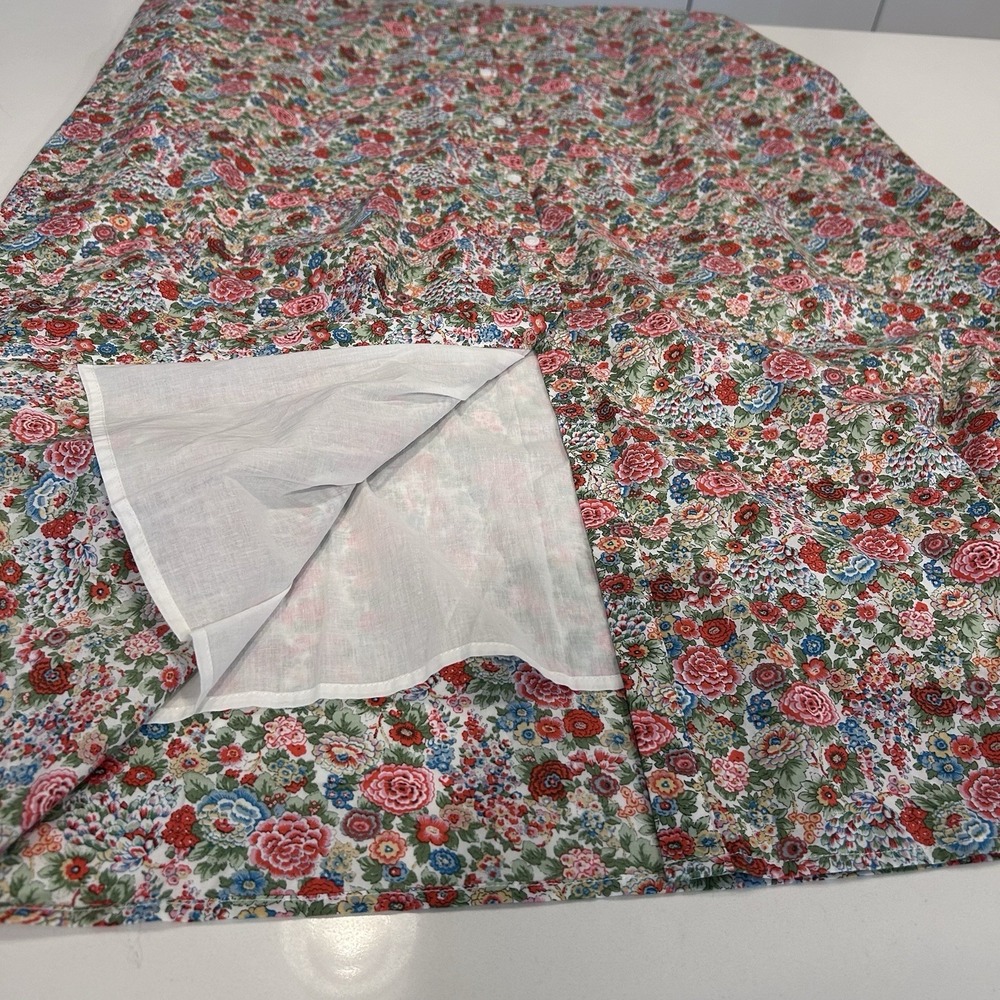 Hyacinth House Louisa Maxi Dress Size M NWT Red Floral Multi Cottage Feminine - Picture 16 of 16